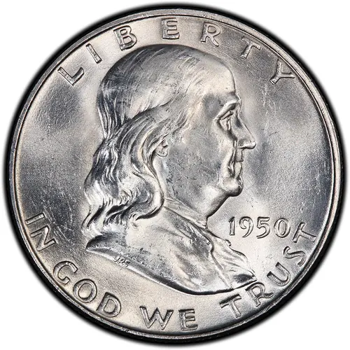 Franklin Half Dollar silver coin
