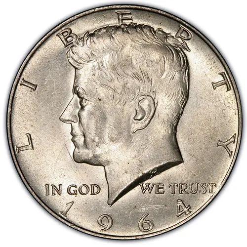 Kennedy Half Dollar silver coin