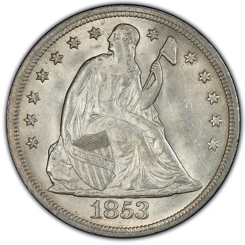Seated Liberty Dollar silver coin